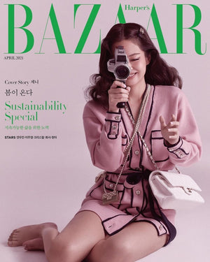 BAZAAR KOREA MAGAZINE - 04.2021 [JENNIE] - EVE PINK K-POP