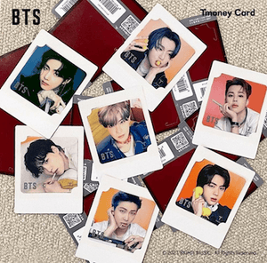 BTS (방탄소년단) - TMONEY CARD (7 SET PACKAGE) - EVE PINK K-POP