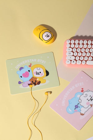 BT21 - BABY MOUSE PAD - EVE PINK K-POP