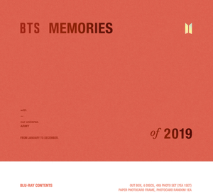 BTS (방탄소년단) BLU RAY DVD - [MEMORIES OF 2019]