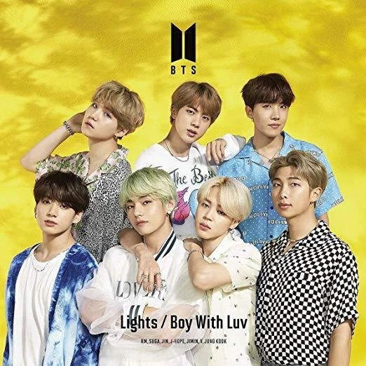 BTS (방탄소년단) JAPANESE ALBUM - [LIGHTS/BOY WITH LUV] - Eve Pink K-POP