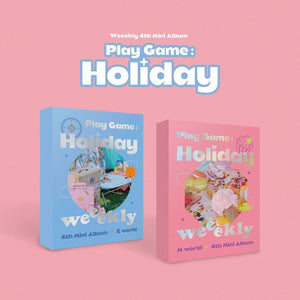 Weeekly (위클리) 4TH MINI ALBUM - [Play Game : Holiday] (+ Exclusive Photocard)