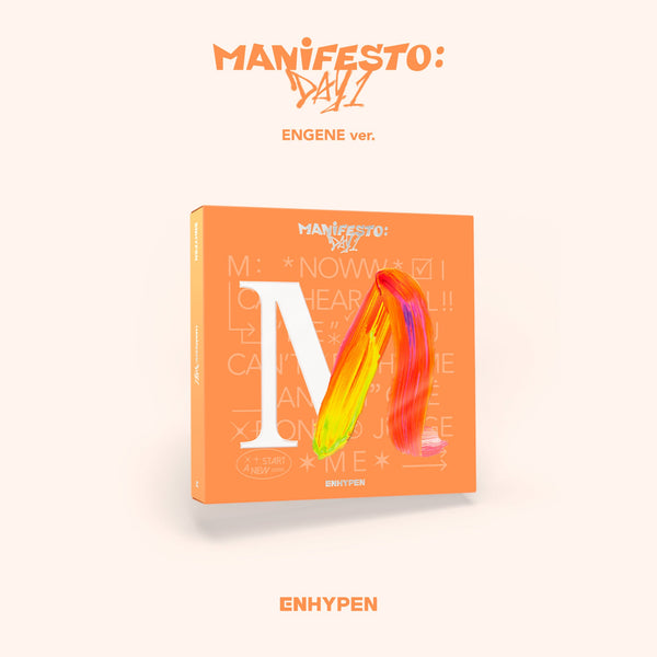 ENHYPEN (엔하이픈) ALBUM - [MANIFESTO : DAY 1] (ENGENE VER.)