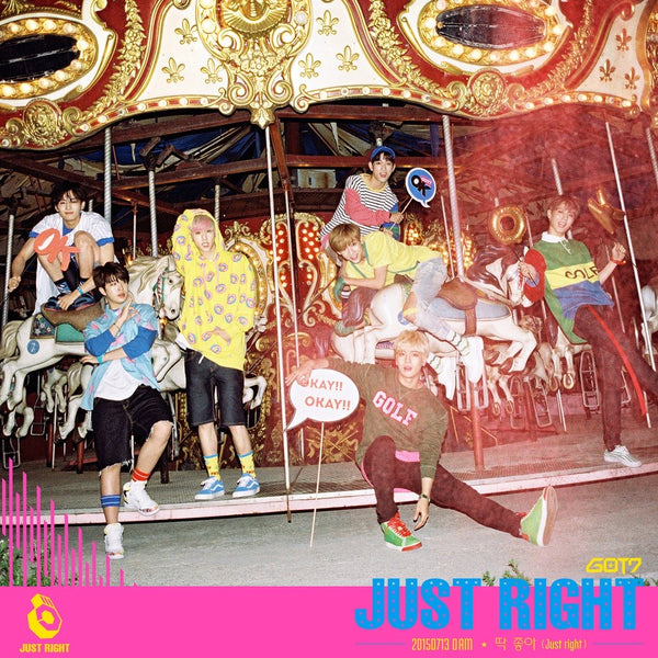 GOT7 (갓세븐) MINI ALBUM VOL.3 - [JUST RIGHT]