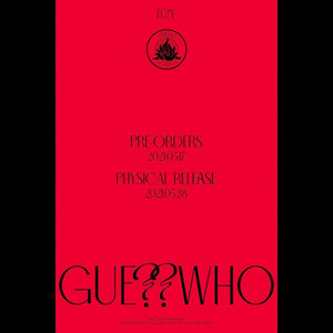 ITZY (있지) MINI ALBUM - GUESS WHO [LIMITED EDITION]