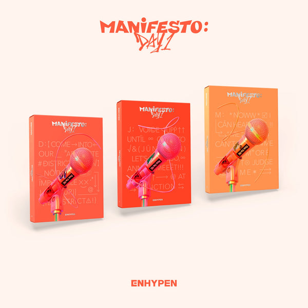 ENHYPEN (엔하이픈) ALBUM - [MANIFESTO : DAY 1] (REG VER.)