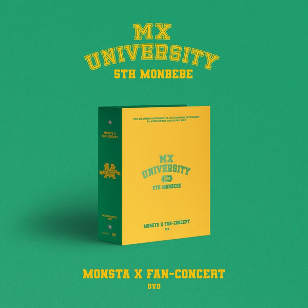 MONSTA X (몬스타엑스) - 2021 FAN-CONCERT [MX UNIVERSITY] DVD