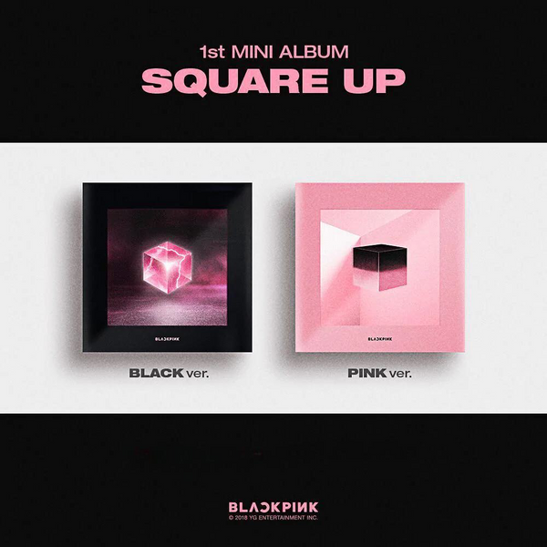 BLACKPINK (블랙핑크) 1ST MINI ALBUM - [SQUARE UP] - EVE PINK K-POP