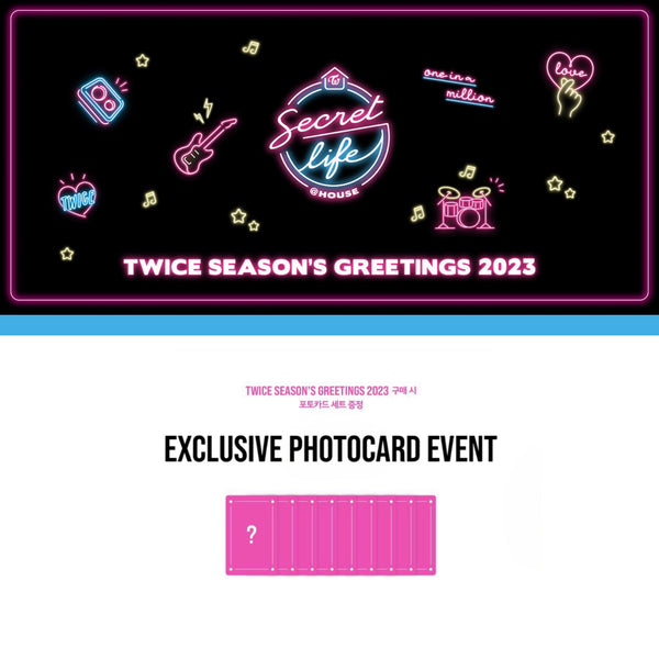 TWICE (트와이스) - 2023 SEASON’S GREETINGS [SECRET LIFE @HOUSE]