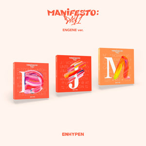 ENHYPEN (엔하이픈) ALBUM - [MANIFESTO : DAY 1] (ENGENE VER.)