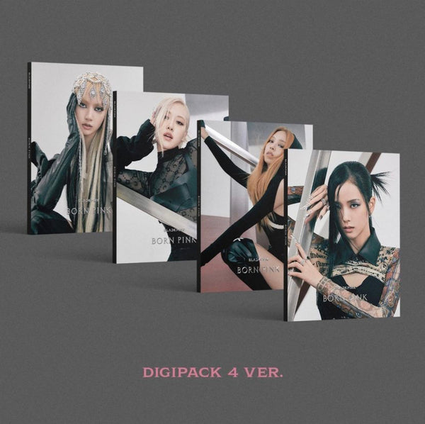 BLACKPINK (블랙핑크) 2ND ALBUM - [BORN PINK] (DIGIPACK ver.) (+ EXCLUSIVE PHOTOCARDS)