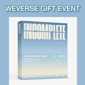 SEVENTEEN 2021 ONLINE CONCERT DVD - [IN-COMPLETE] (+ WEVERSE GIFT)