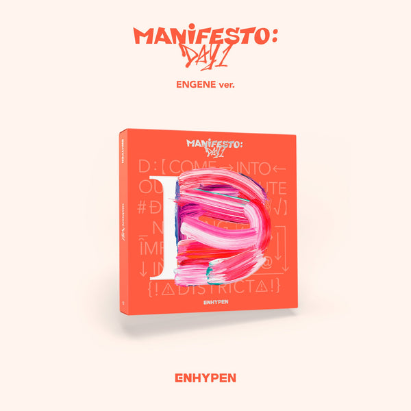 ENHYPEN (엔하이픈) ALBUM - [MANIFESTO : DAY 1] (ENGENE VER.)