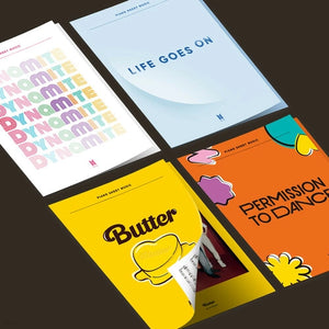 BTS (방탄소년단) - Piano Sheet Music Package (4 pcs)