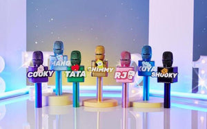 BT21 - BLUETOOTH SPEAKER MIC [BT21 BABY] - EVE PINK K-POP
