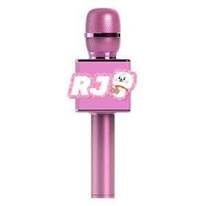 BT21 - BLUETOOTH SPEAKER MIC [BT21 BABY] - EVE PINK K-POP