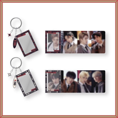 STRAY KIDS (스트레이키즈) - [1ST#LoveSTAY'SKZ-X'] TAPE FRAME KEYRING