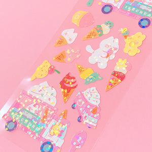 MANTA BOX - [TWINKLE ICE CREAM TRUCK] - EVE PINK K-POP
